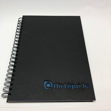 Production Notebook with Laser logo on the cover